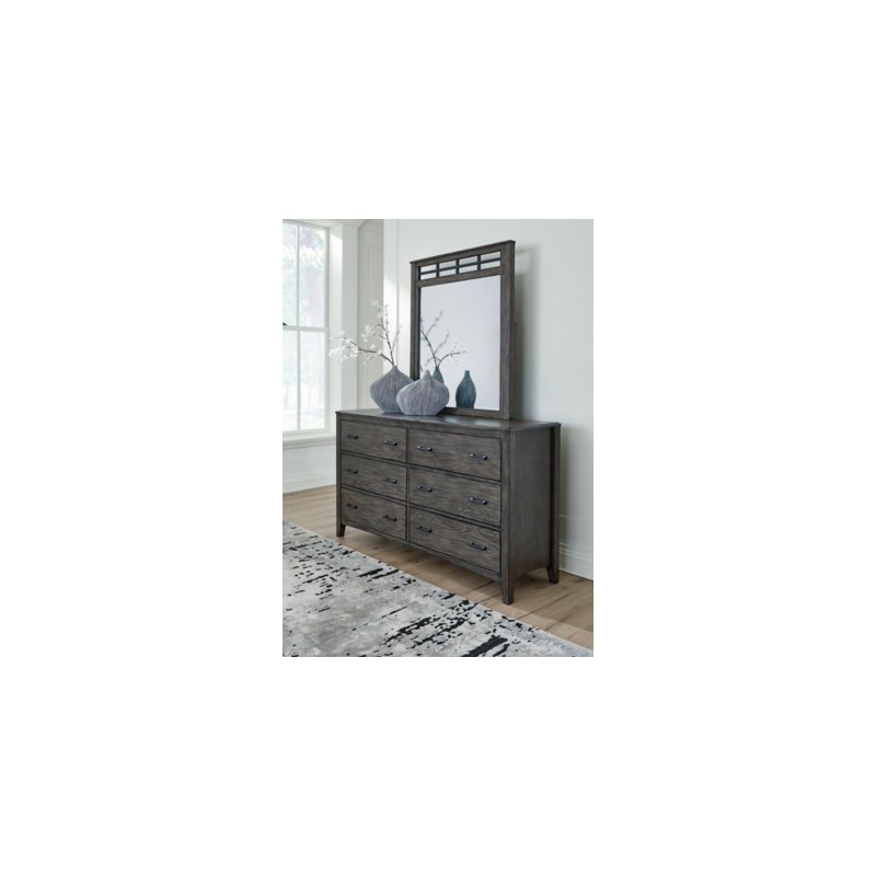 Commode et miroir Montillan