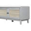Banc en rotin avec rangement Boho-209648129