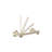 Lahara Wall Mount Pivot Arm Toilet Paper Holder Bath Hardware Accessory-11181248