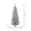 Pacific Flocked Pine Artificial Christmas Tree-18441747-26611525