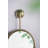 Iron Frame Vertical Round Mirror