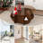 Round Coffee Table with Storage