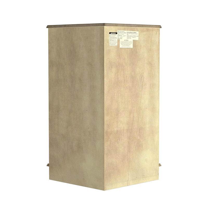 Durham Corner Cabinet, Antique Beige