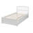 Pine Solid Wood Standard Bed with Drawers-1506044284