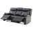 Black Faux Leather