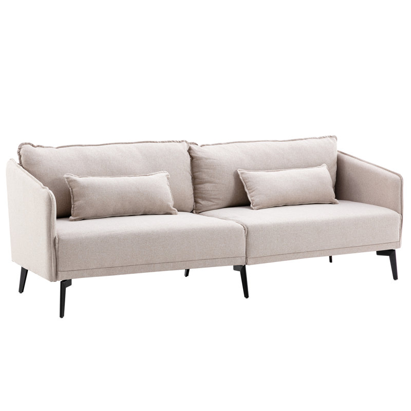 Canapé Junien, 100% coton beige