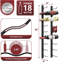 Steel Wine Glass Rack in Black-137729167