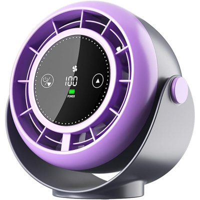 Turbo Desktop Air Circulation Fans, USB Punch-Free Wall-Mounted Ceiling Desktop Fan With 100-Speed Adjustment & 90° Multi-Angle Adjustment, Multifunctional Fan For Various Venues