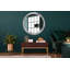 Huldar Glass Flat Wall Mirror