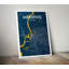 Memphis City Map - No Frame Print-1786955944