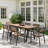 Chamblee Nika Outdoor 7-Piece Dining Set, Aluminum Alloy,Suitable For Patio Gatherings-124583509-124583512