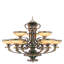 Lustre à niveaux unique à 9 lumières Cutlerville