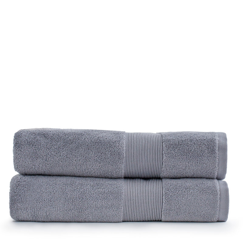 Ensemble de serviettes de bain 2 pièces, Gris