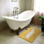 Tapis pour salle de bain en microfibre rectangulaire antidérapant antidérapant-42101565-42101566-122103355