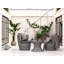 Vase en terre cuite vert / gris-16388435