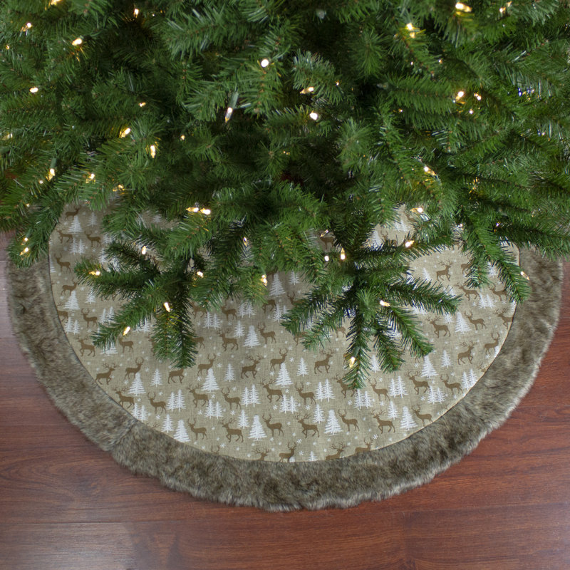 Jupe d'arbre de Noël 48 po
