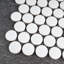 Carreau de mosaïque en porcelaine 0,8 po x 0,8 po Supreme Tile Porcetile Dot