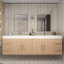 Ensemble de meuble-lavabo double mural 83,4 "-98420035