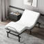 Base de lit ergonomique réglable à gravité zéro avec inclinaison de la tête et des pieds, fonction de mémoire et télécommande sans fil pour une expérience de sommeil optimale