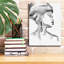 «Woman III BW» par Alan Majchrowicz, estampe numérique sur toile-79063910