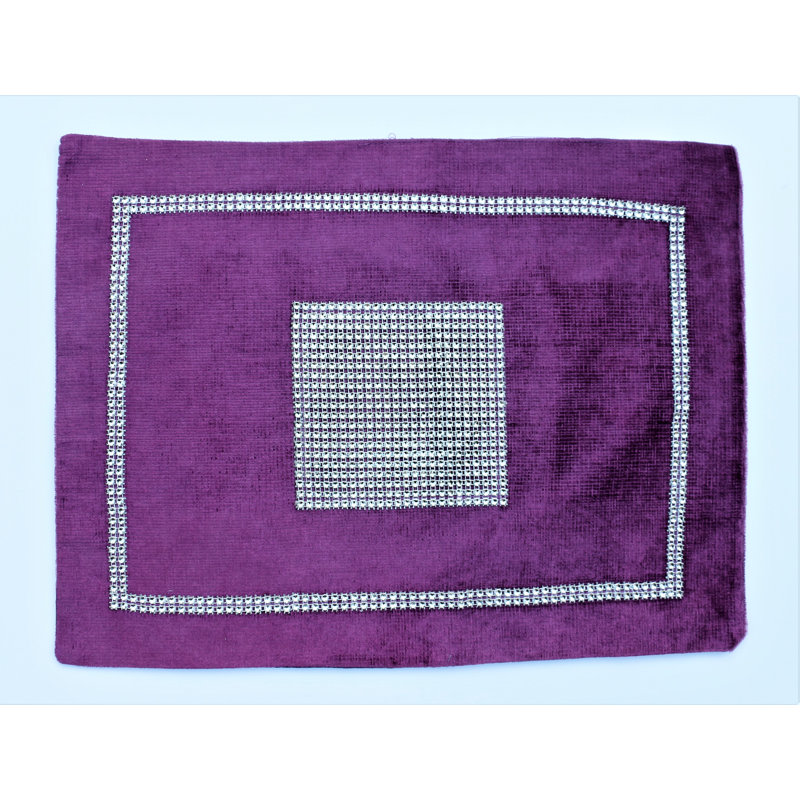 Napperon de table 16 po Eadie, Mauve