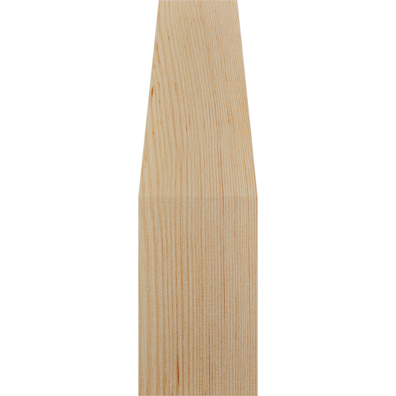 Attelle impériale du genou, Sapin de Douglas, H 14 po x l 3,5 po x P 10 po, Lisse