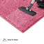 Tapis rose de couleur unie pour animaux de compagnie Furnish My Place-2026197867