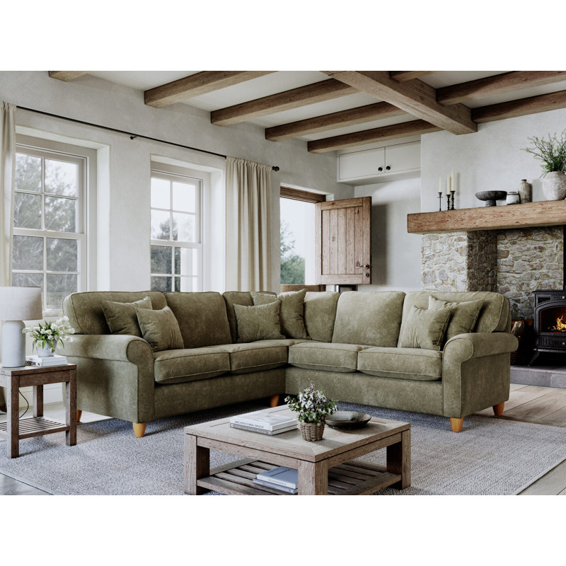 Clarkfield 5 Seater Sofa, Green