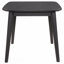 Ensemble de 3 tables basses rectangulaires noires
