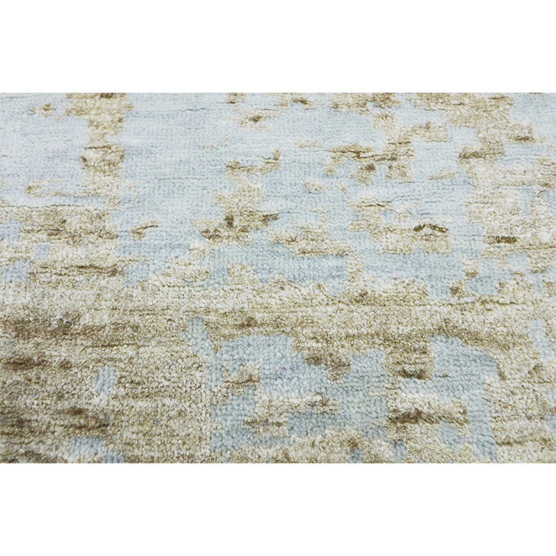 BROKDCCHKSIGL Area Rug in Gold, Rectangle 8' x 10'