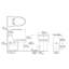 San Souci® Impressions Souci Comfort Height One Piece Compact Elongated Touchless Toilet with Aquapiston Flushing Technology-1814503622