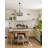 Kipton 5 - Light Dimmable Drum Chandelier