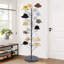Présentoir à chapeaux et perruques moderne en forme d'arbre 35 porte-capuchons avec roulettes pour la maison et le détail-338527707