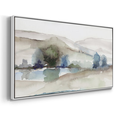 Shell Montage IV- Framed Gallery Wrapped Canvas -Ready to Hang