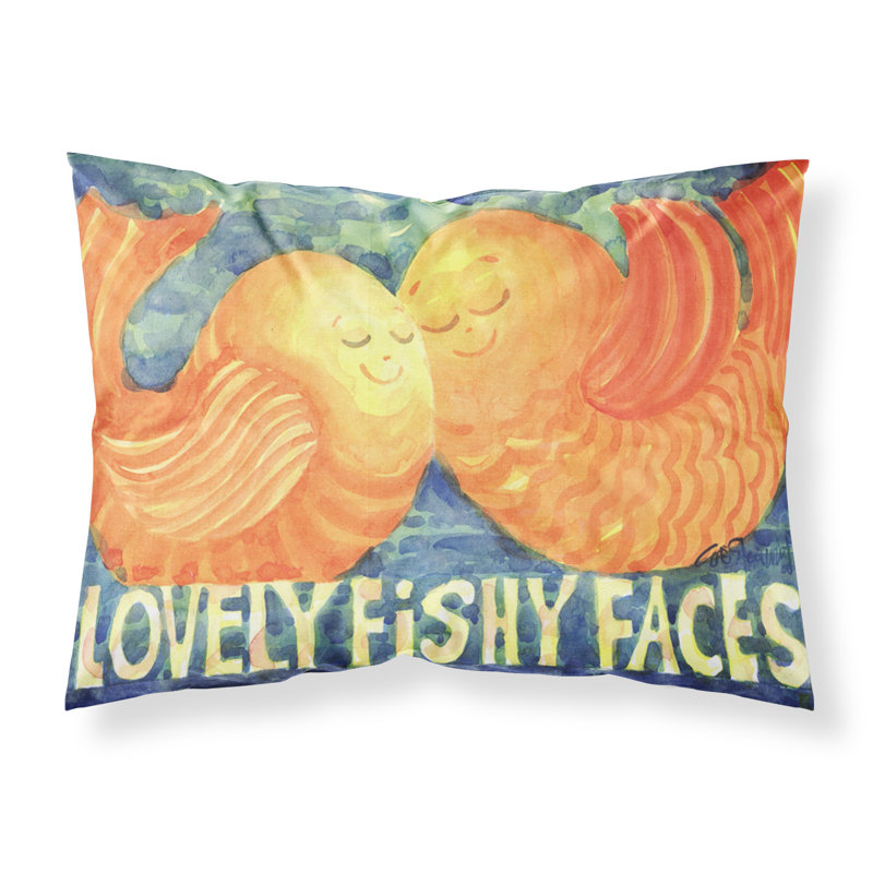  Taie d'oreiller Kissing Fish