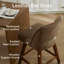 Tabouret de bar pivotant en similicuir Bisto-1251283848-1251283862