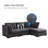 Joani Modular Sofa Chaise-2069379400