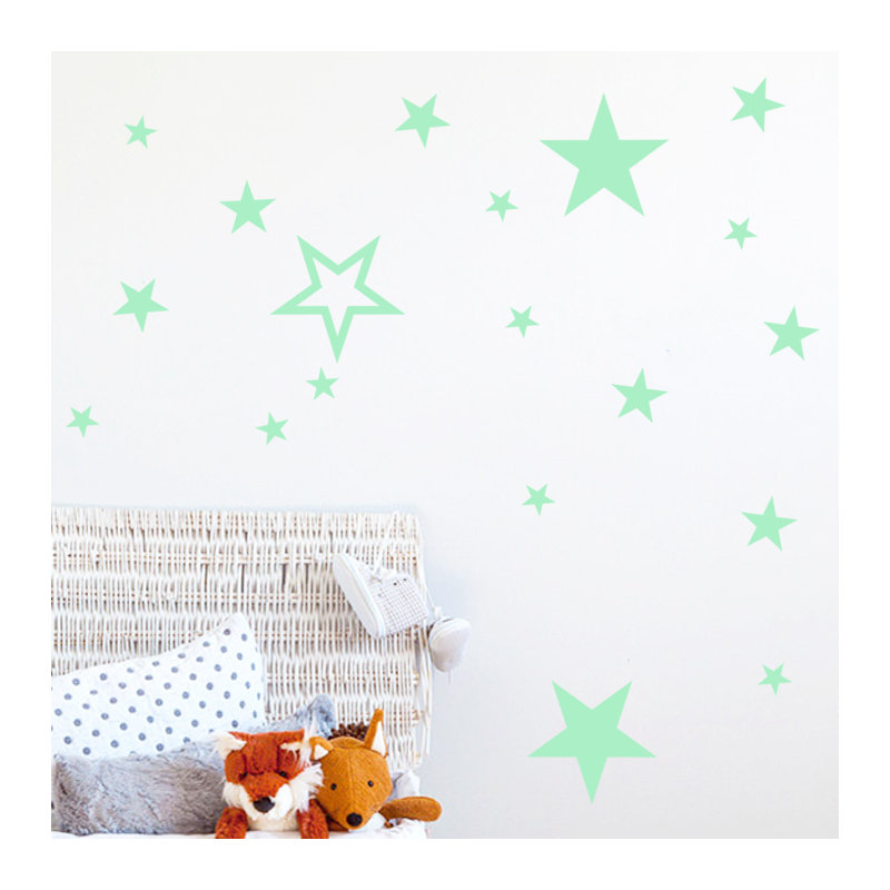Star Glow in Dark Wall Sticker, 1 Pack