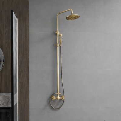 Complete Shower System with Rough in-Valve