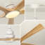 Ventilateur de plafond blanc à intensité variable 52 po avec lumières réversibles et télécommande 3CCT Karlena 6 vitesses-2051109827