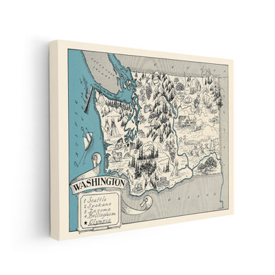 Washington Pictorial Map