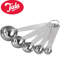 Tala A10550 Stainless Steel Measuring Spoons, 5 Piece Set For Measuring Dry And Liquids