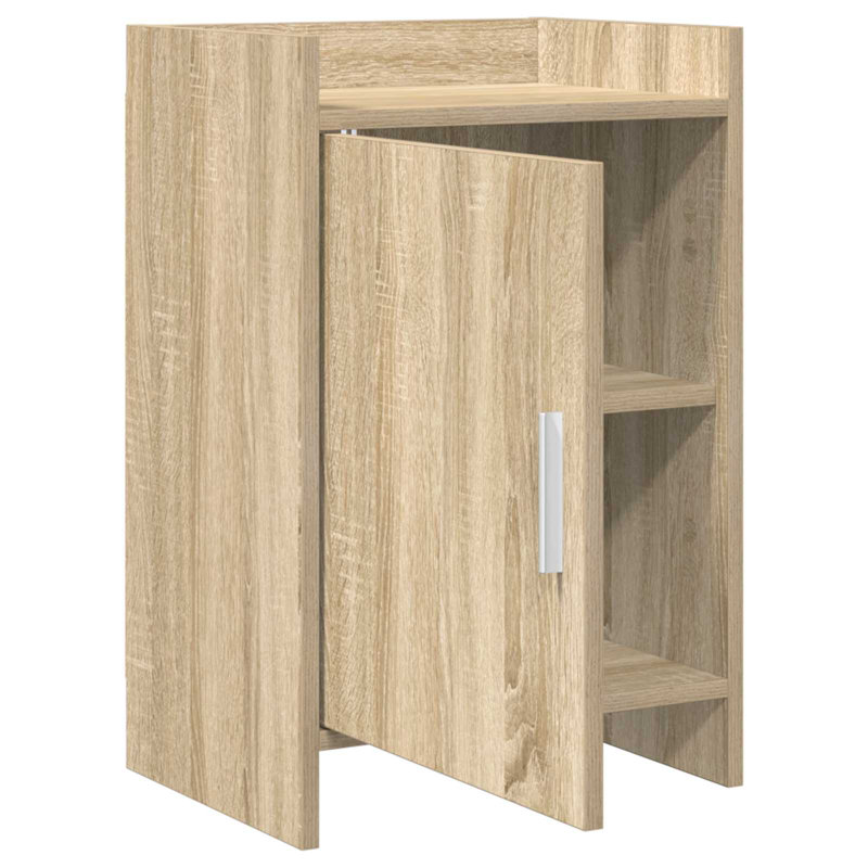 40cm W Composite Bedside Table, Sonoma Oak