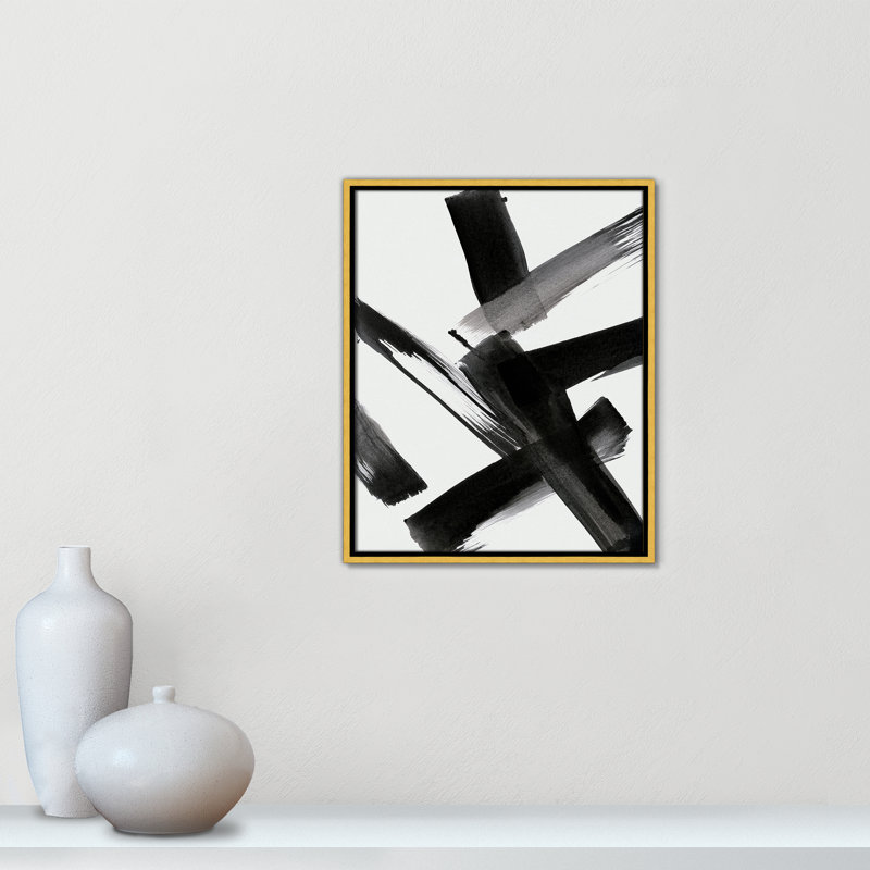 «Black Magic II» par Susan Jill, H 21,5 po x l 17,5 po x P 2 po, Or