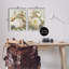 «Soft Neutral Dahlia & Rose», ensemble de 2 impressions giclées encadrées par House Fenway-114316943-114316946