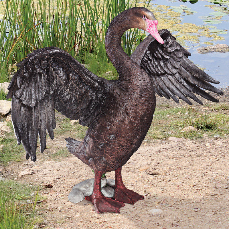 Magnifique statue swan