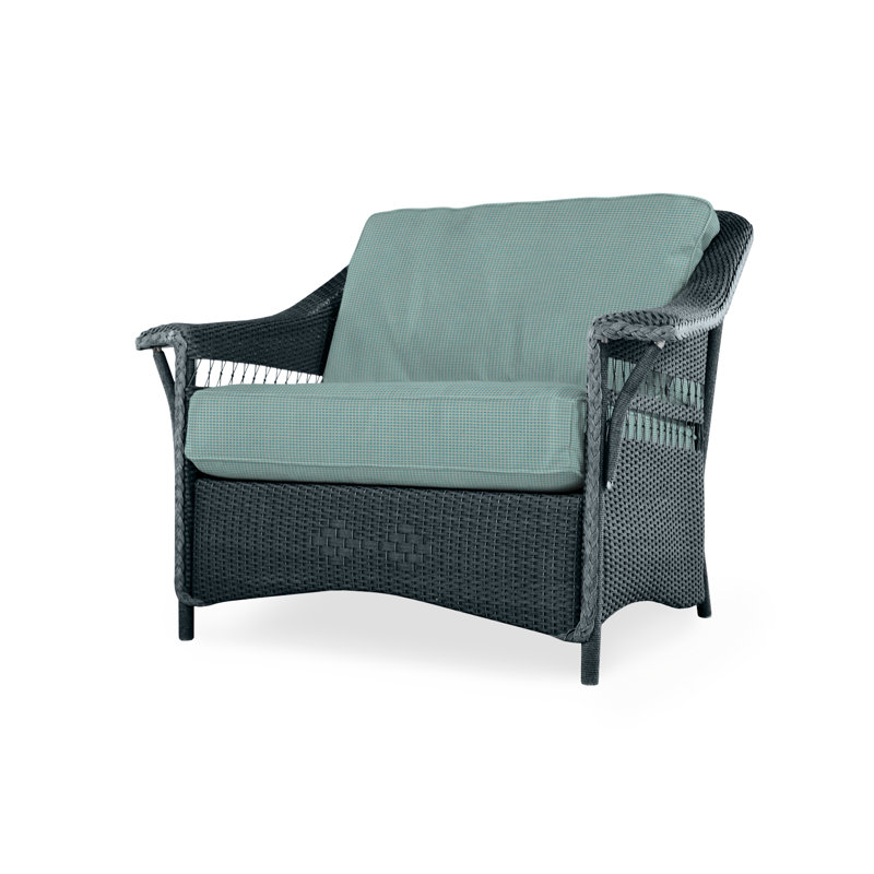 Nantucket Outdoor Lounge Chair, Fife Aruba, White