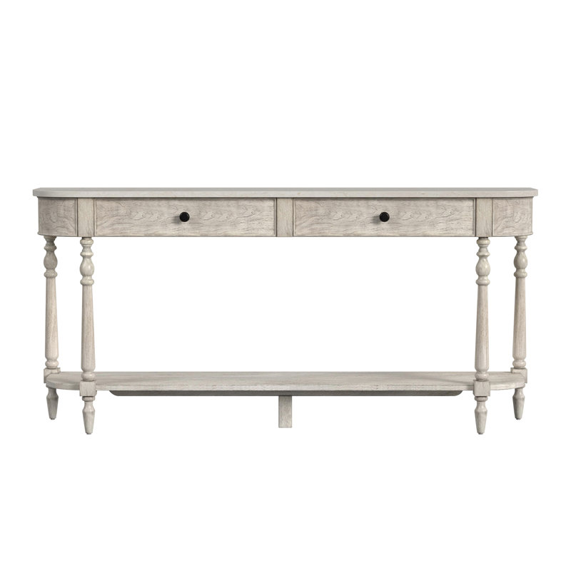 Console en marbre véritable 65 po Aberdale