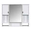 Armoire de rangement murale 35 po