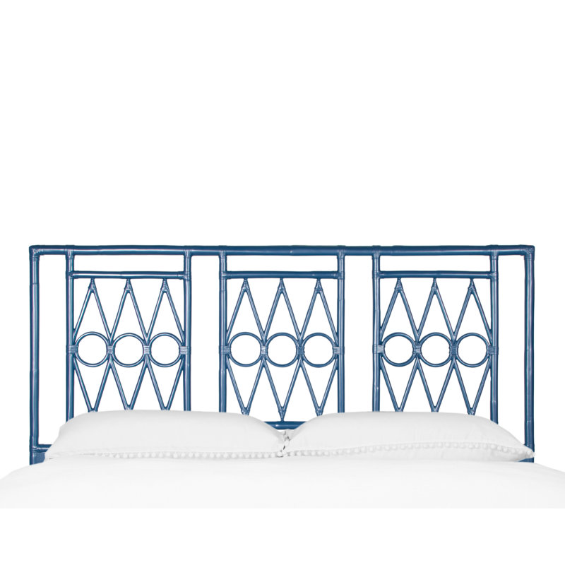 Michelle Platform Bed, King, Navy Blue